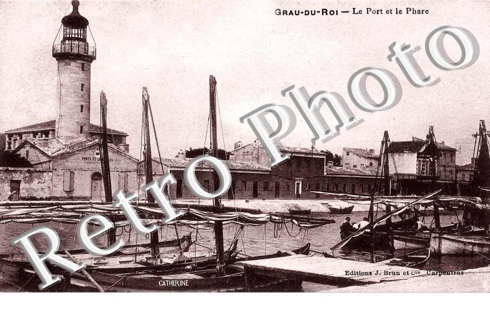 LE PORT ET LE PHARE