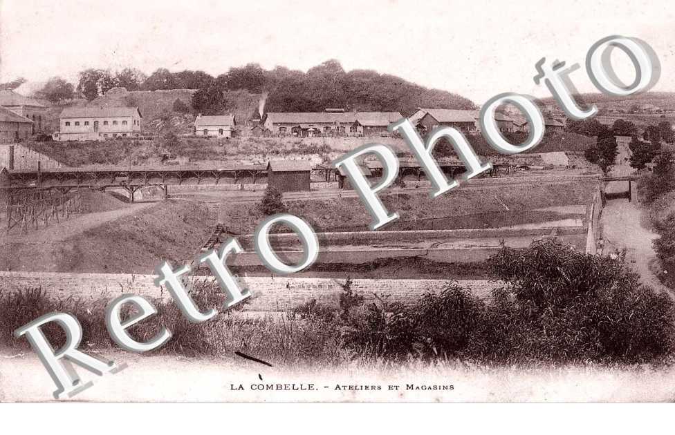 La Combelle, ateliers et magasins