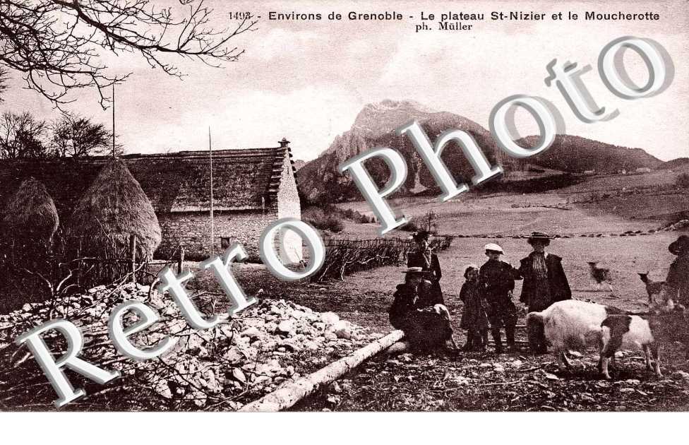 le plateau de Saint Nizier et la Moucherotte