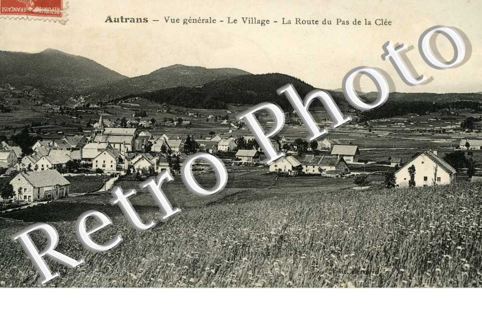 vue generale -  Le Village - La Route du Pas de la Clée