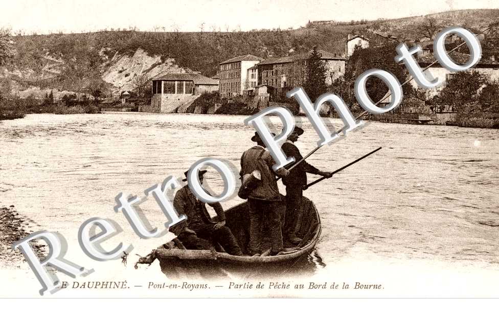 partie de peche au bord de la bourne