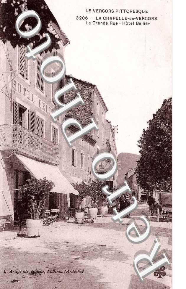 la grande rue - hotel Bellier