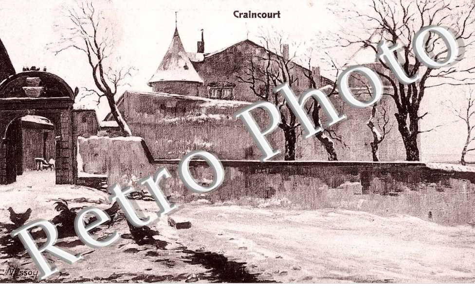 le Village sous la neige