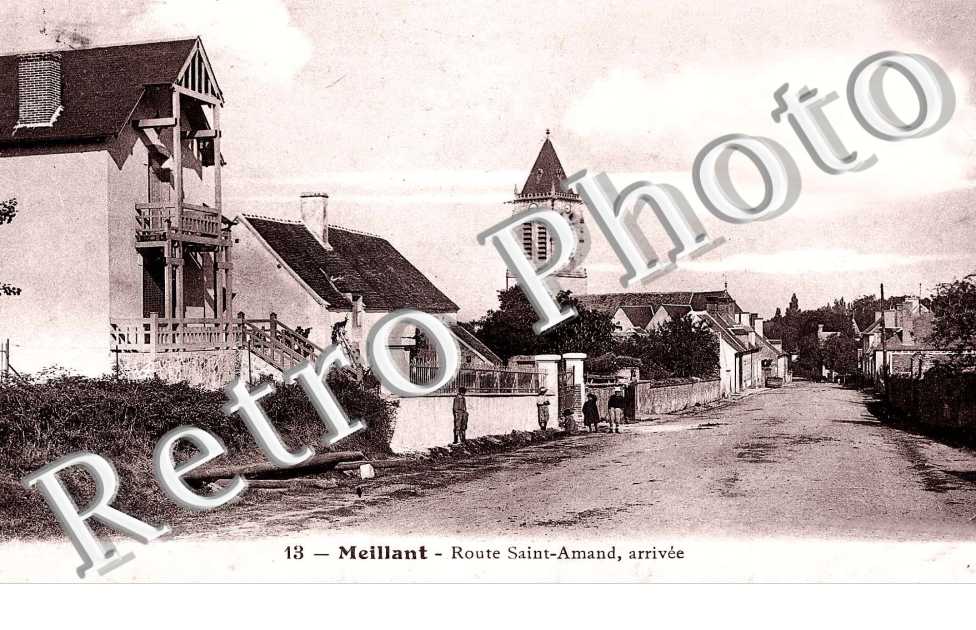 route Saint Amand, arrivee