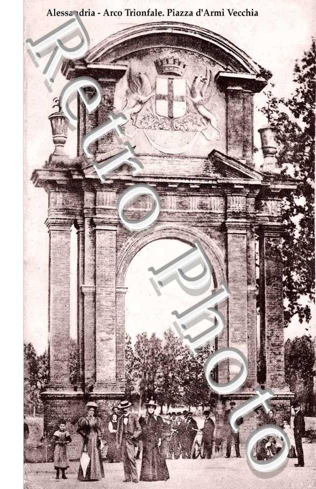 arco trionfale, piazza d'Armi Vecchia