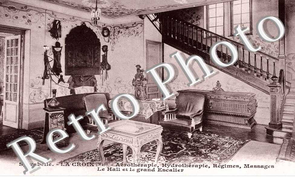 Sylvabelle - Le hall et le Grand Escalier