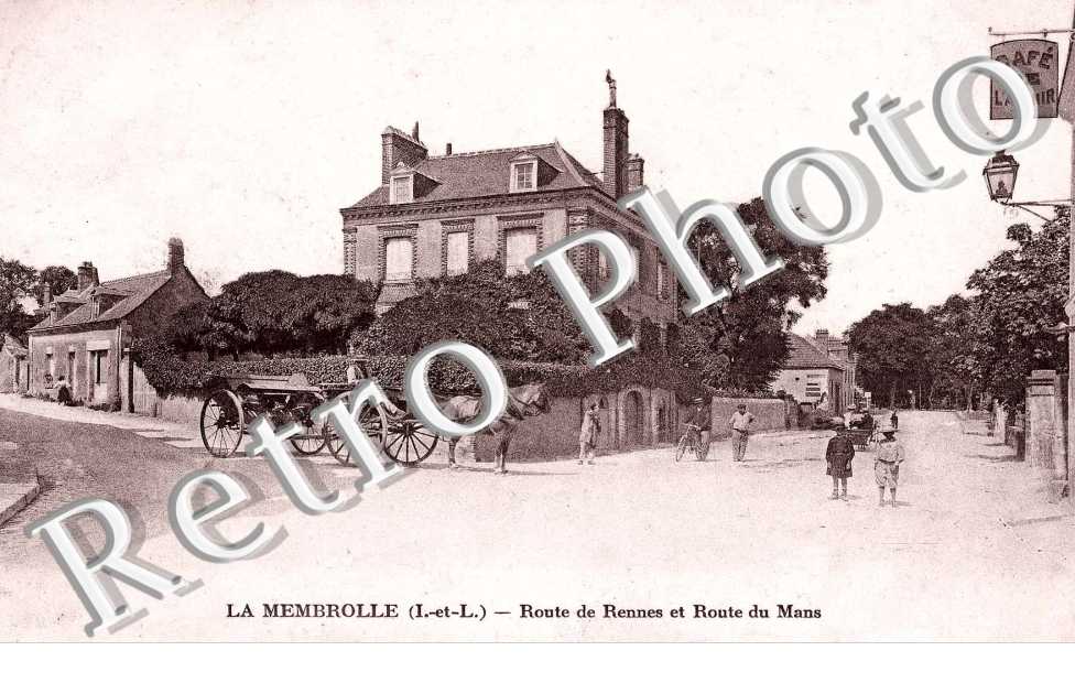 route rennes et route du mans