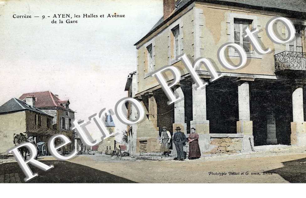 les halles et avenue de la gare