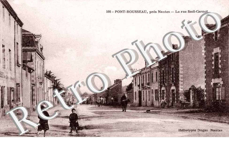 PONT-ROUSSEAU -  la rue Sadi-Carnot