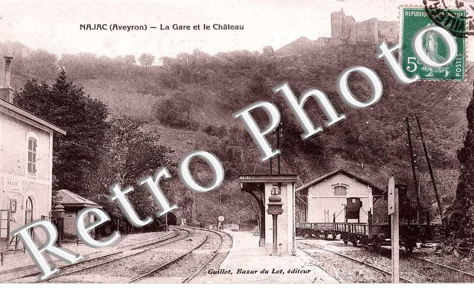 la gare et le chateau
