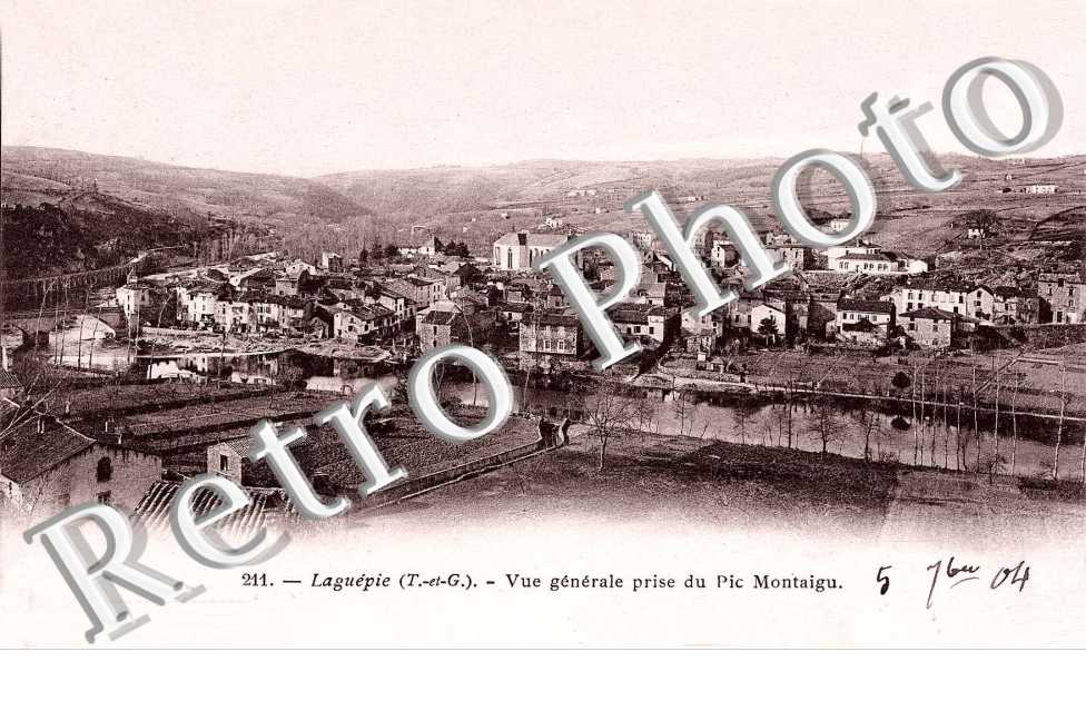 vue generale prise du pic Montaigu