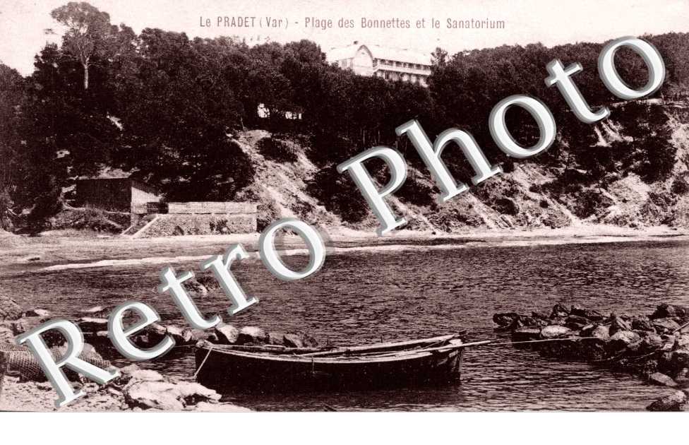 Plage des Bonnettes et le Sanatorium