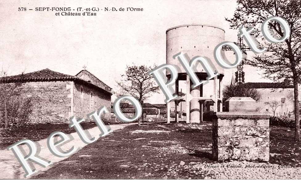 Notre Dame de l'Orme et Chateau d'Eau