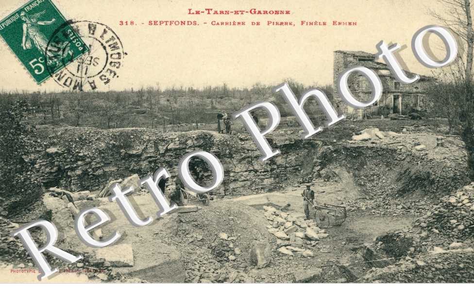 Carriere de Pierre, Finele Ermen