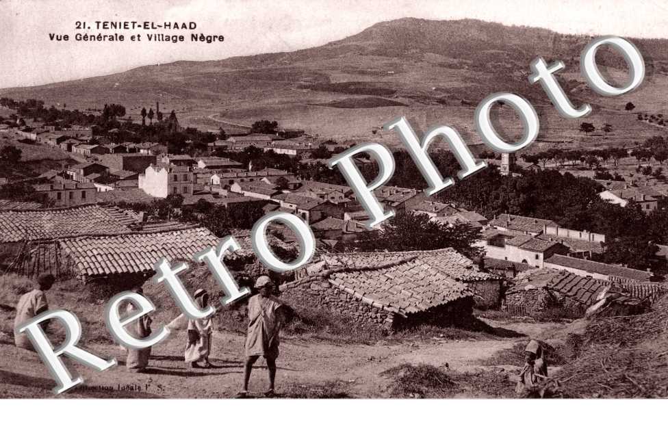 Vue generale et Village Negre.