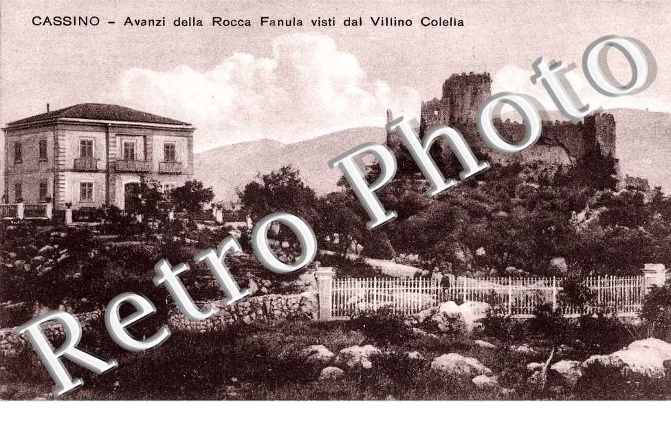 Avanzi della Rocca Fanula visti dal Villino Colella