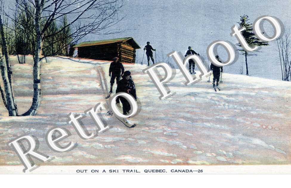 Out on a ski Trail