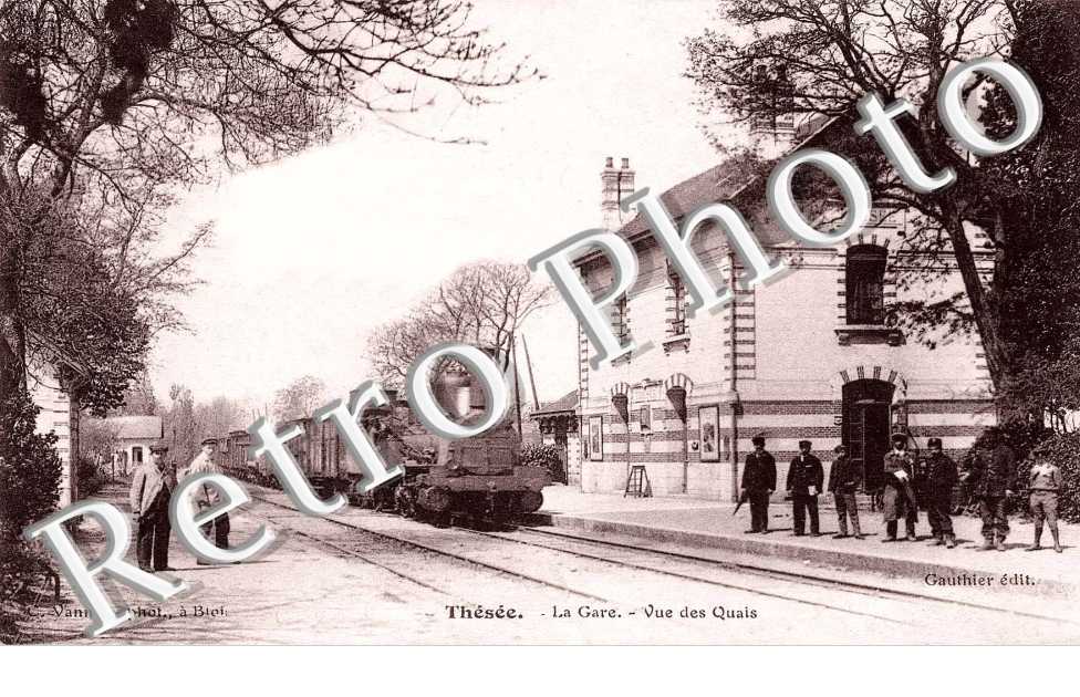 la gare, vue des quais