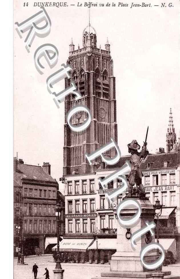 le Beffroi vu de lla Place Jean Bart