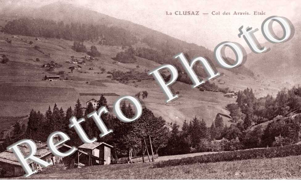 Col des Aravis, Etale