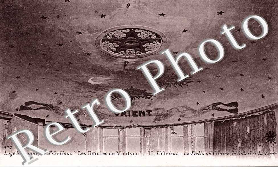 Loge Maconnique, l'Orient, le Delta, le Soleil et la Lune