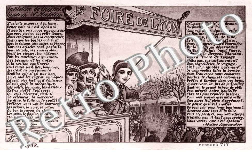 FOIRE DE LYON   -  Guignol