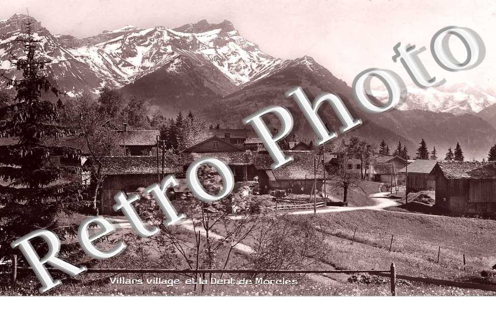 Village et la dent de Morcles