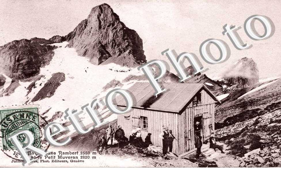 Cabane Rambert et le petit Muveran