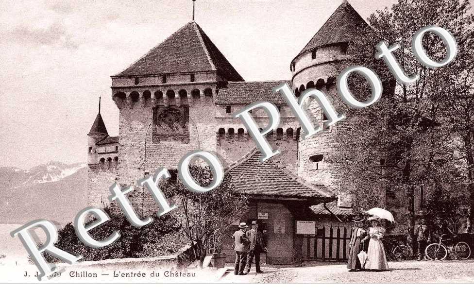 Chateau de Chillon - l'entree