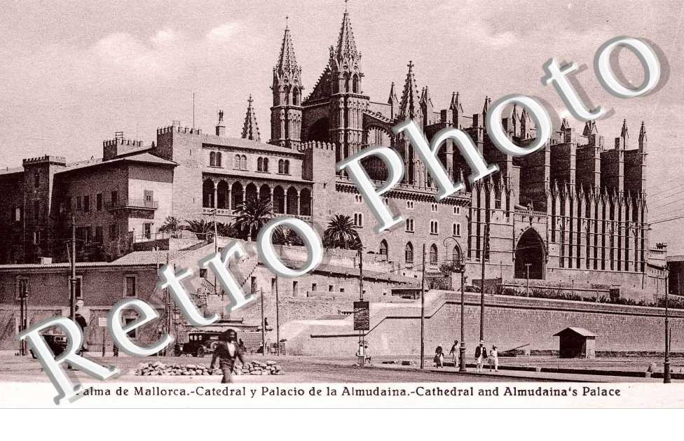 catedral y palacio de la Almudaina