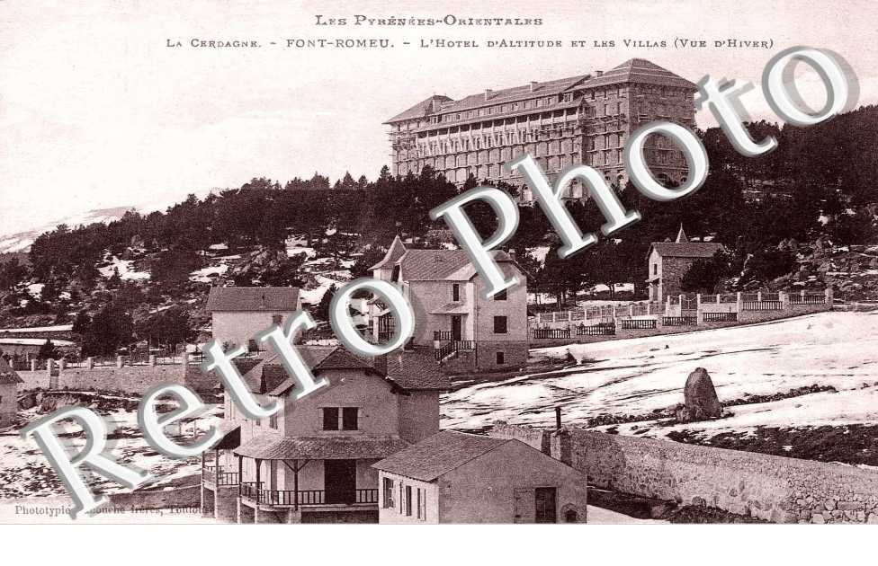 La Cerdagne, l'Hotel d'altitude.