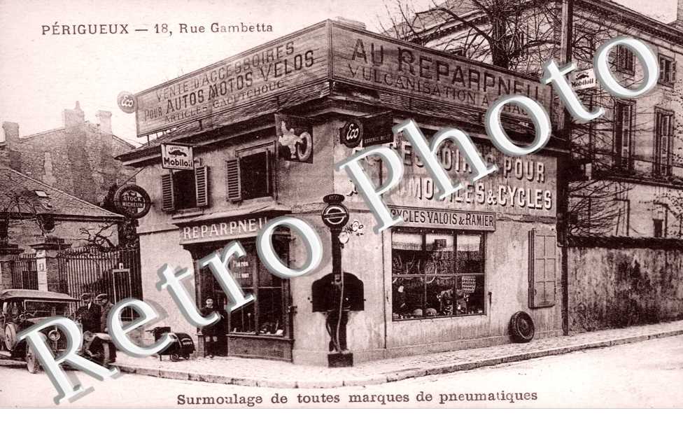 18, Rue Gambetta - Vente d'accesoires pour autos, motos, vélos - Surmoulage de pneumatiques - Au Reparpneu