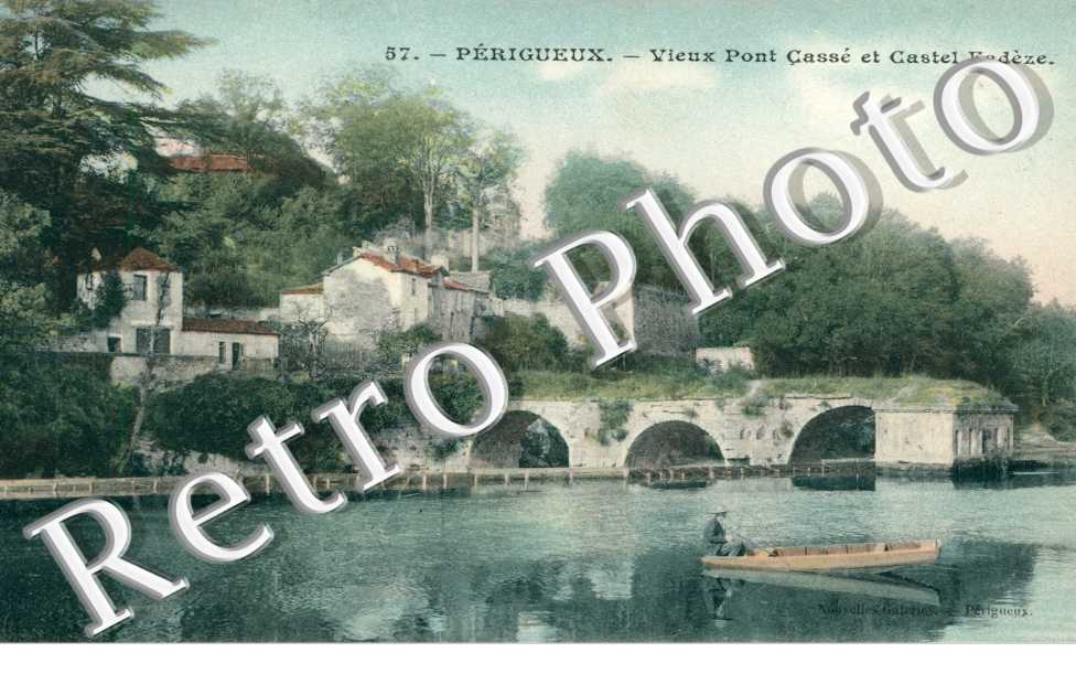 Vieux pont casse et Castel Fadeze 