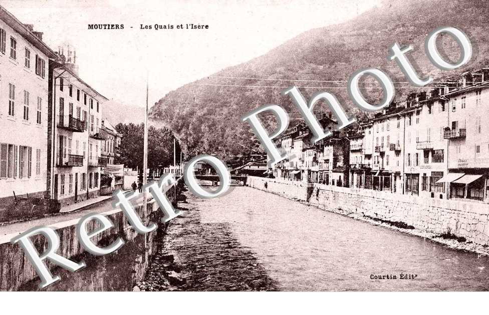 Les quais et l'Isere
