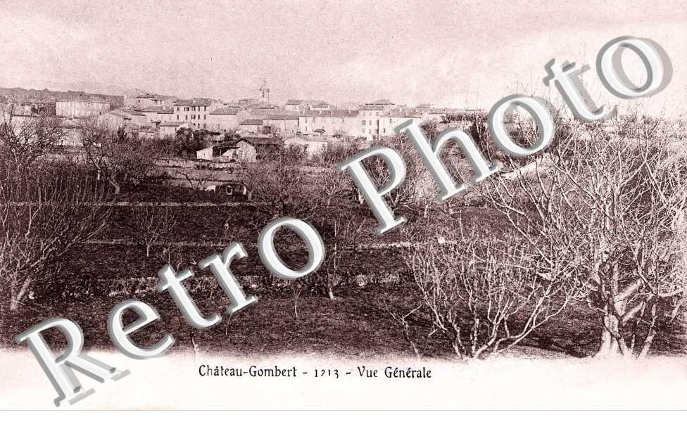 Chateau-Gombert -    Vue generale