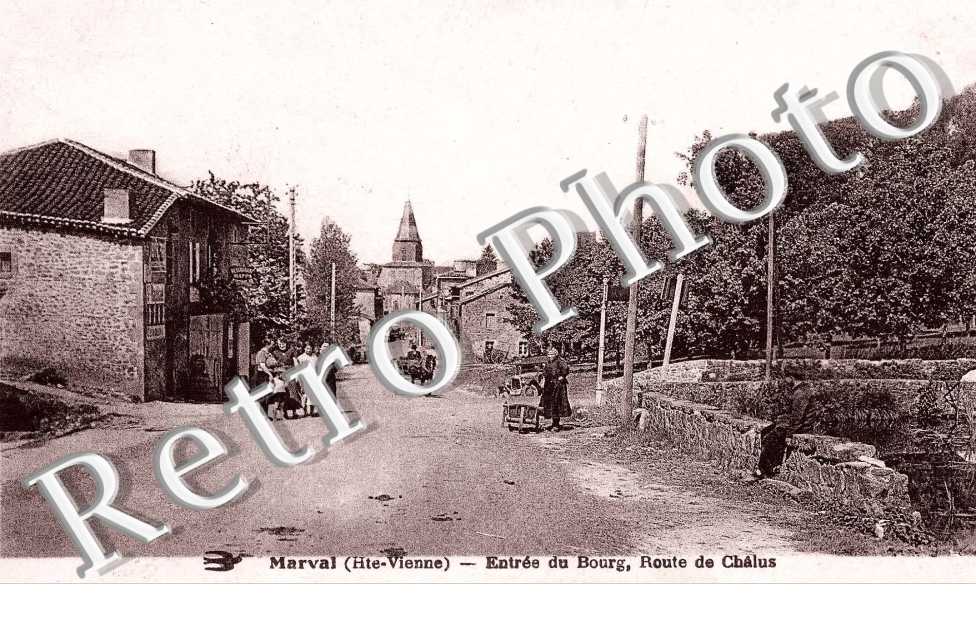 Route de Chalus.