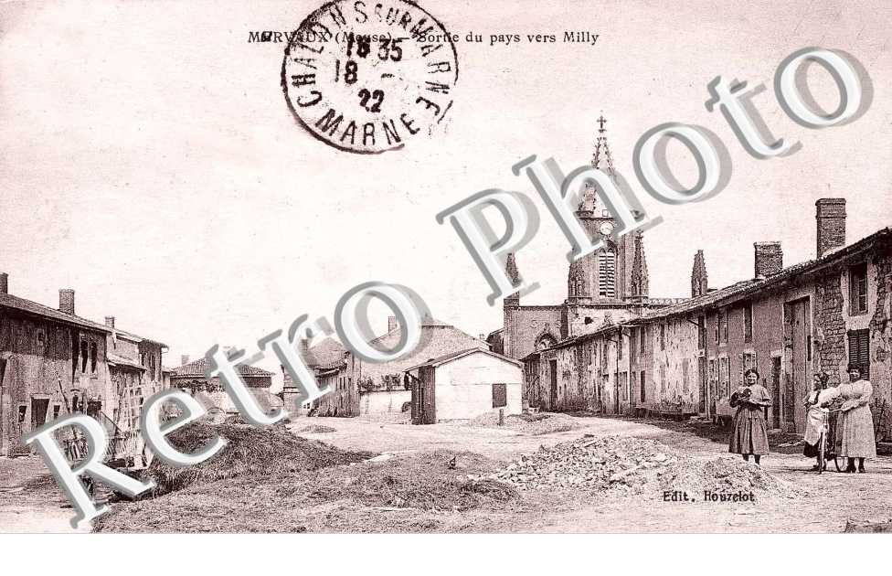 Sortie du pays vers Milly