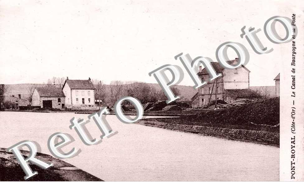 Pont Royal, le Canal de Bourgogne et la Poste