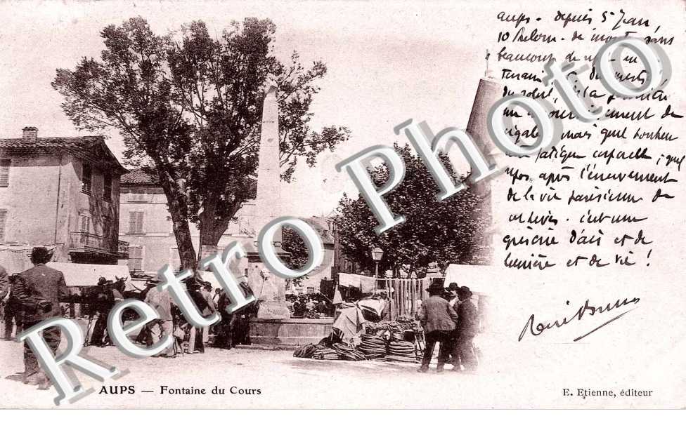 fontaine du cours