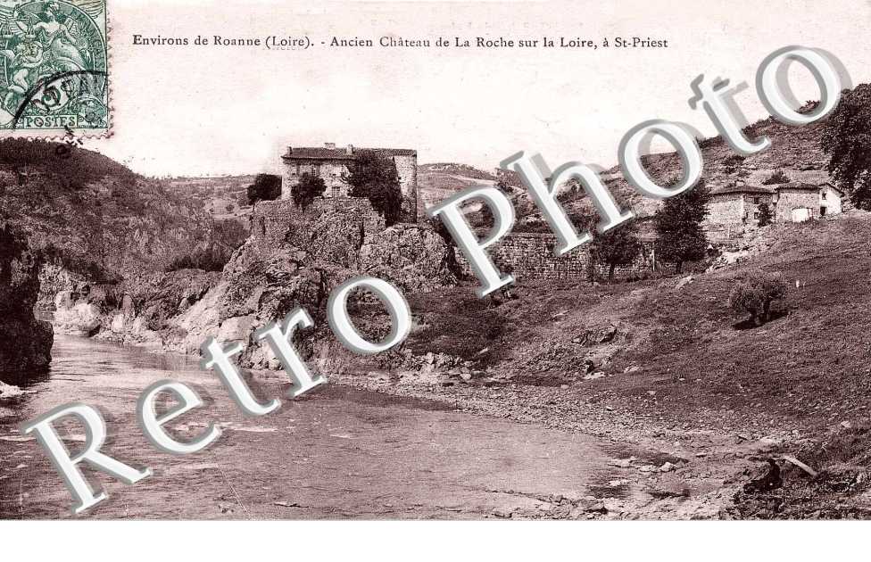 ancien chateau de la Roche sur la Loire
