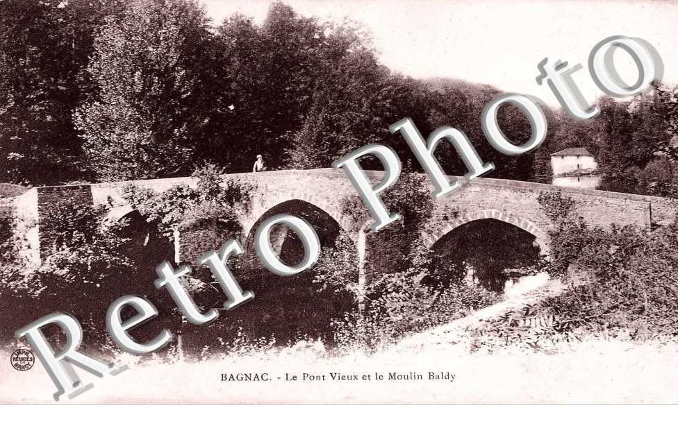 Le Vieux Pont et le Moulin Baldy