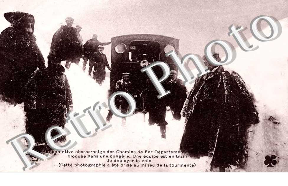 Locomotive chasse neige