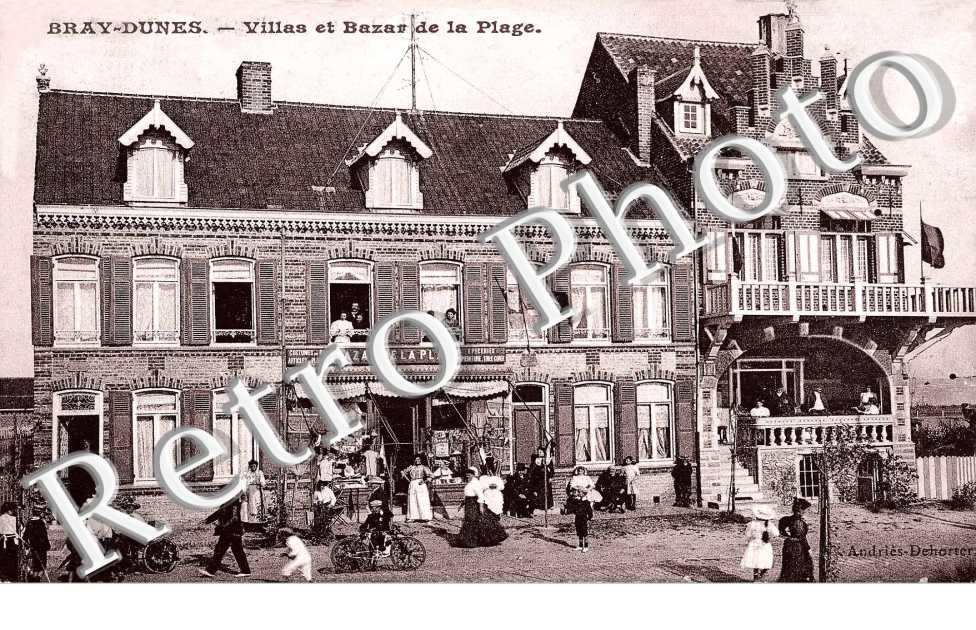 villas et bazar de la plage