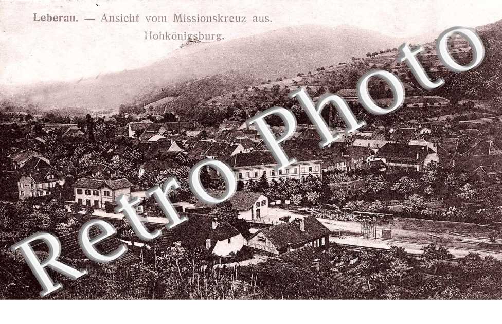 Ansicht vom Missionkreuz aus Hohkonigsburg