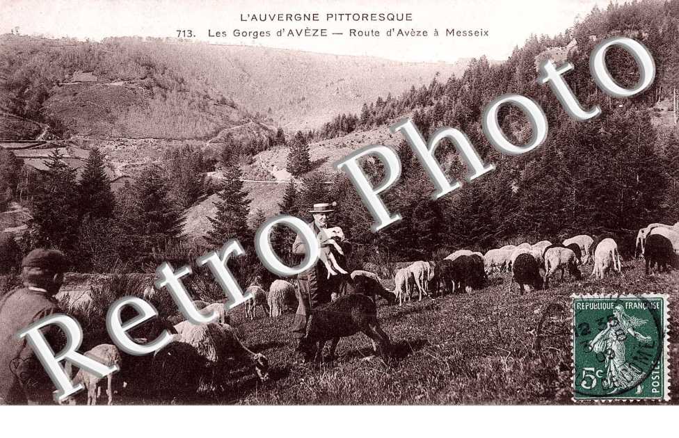 route d'Avez a Messeix