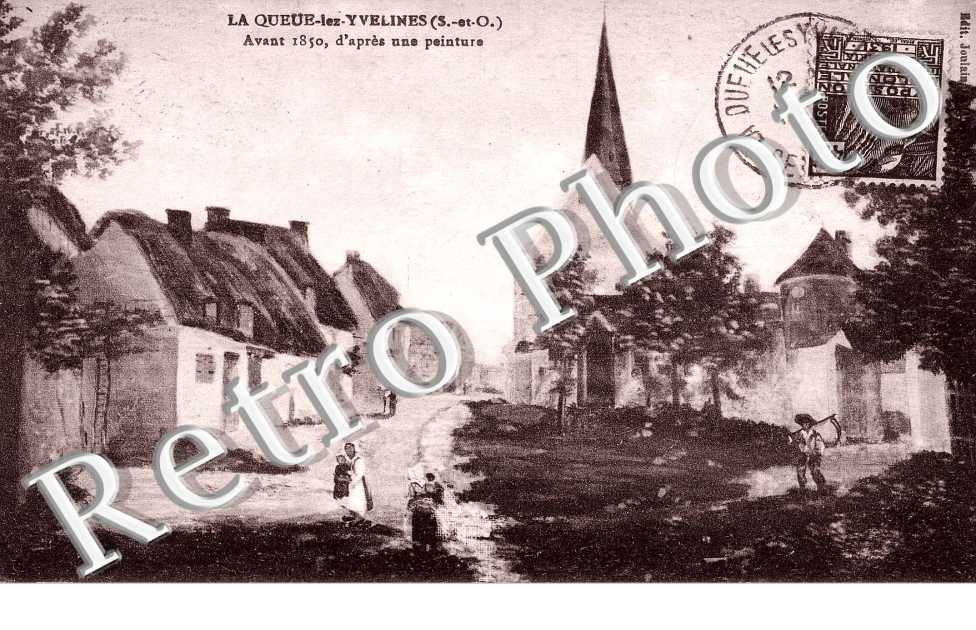 Avant 1850, d'appres une peinture