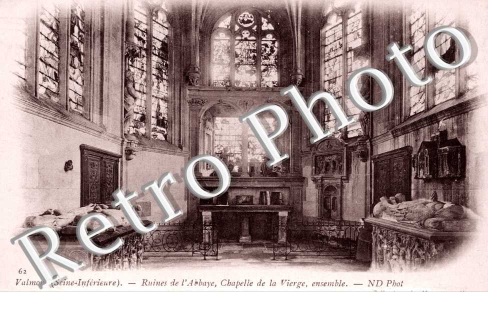 Ruines de l'abbaye - Chapelle de la vierge