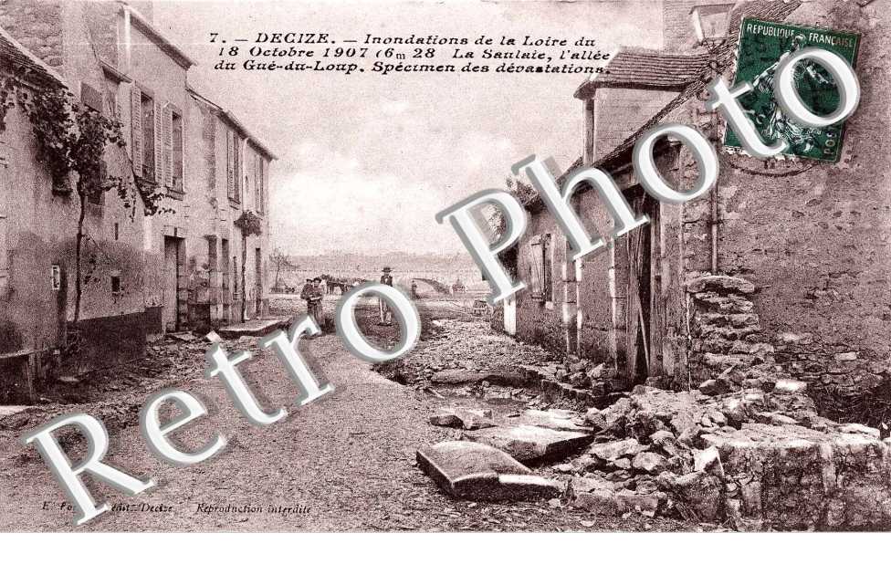 inondations dela Loire du 18 octobre 1907