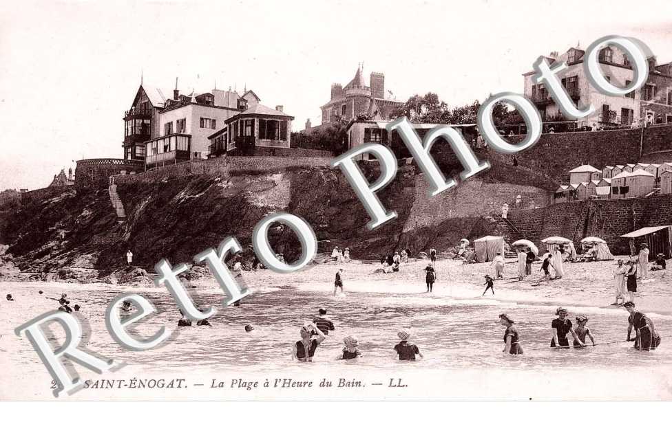 Plage a l'heure du Bain
