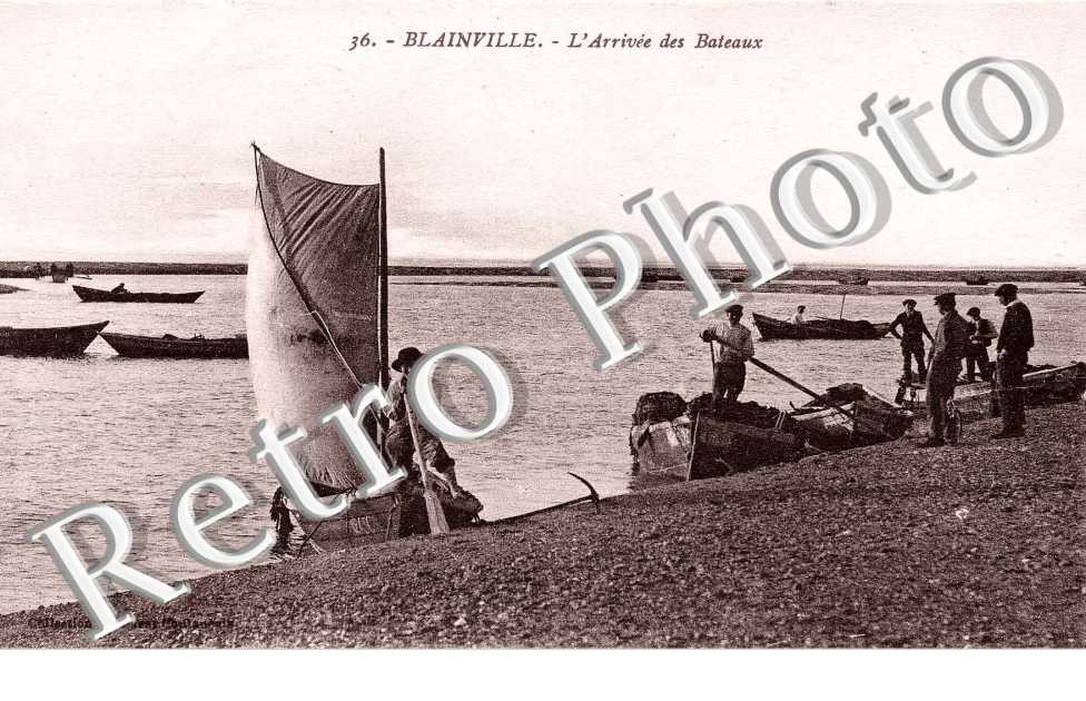 L'arrivee des bateaux